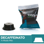 100 CAPSULE CAFFÈ TORALDO MISCELA DECAFFEINATO COMP. CON LAVAZZA A MODO MIO