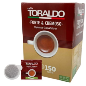 150 CIALDE CAFFÈ TORALDO MISCELA FORTE E CREMOSO 