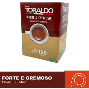 150 CIALDE CAFFÈ TORALDO MISCELA FORTE E CREMOSO 